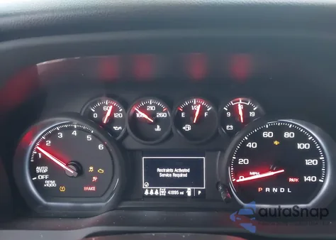 2025 Chevrolet Silverado 1500 4Wd Short Bed Custom Trail Boss from USA, damaged, VIN 3GCPKCEK7SG131235